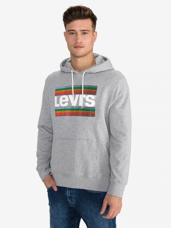 Graphic Mikina Levi's® Šedá