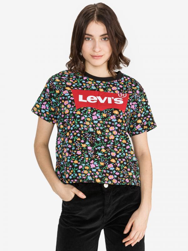 Graphic Varsity Triko Levi's Černá