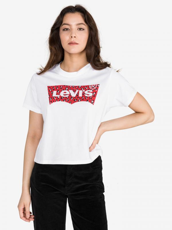 Graphic Varsity Triko Levi's® Bílá