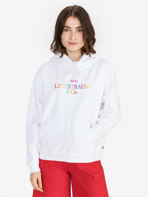 Mikina Levi's® Bílá