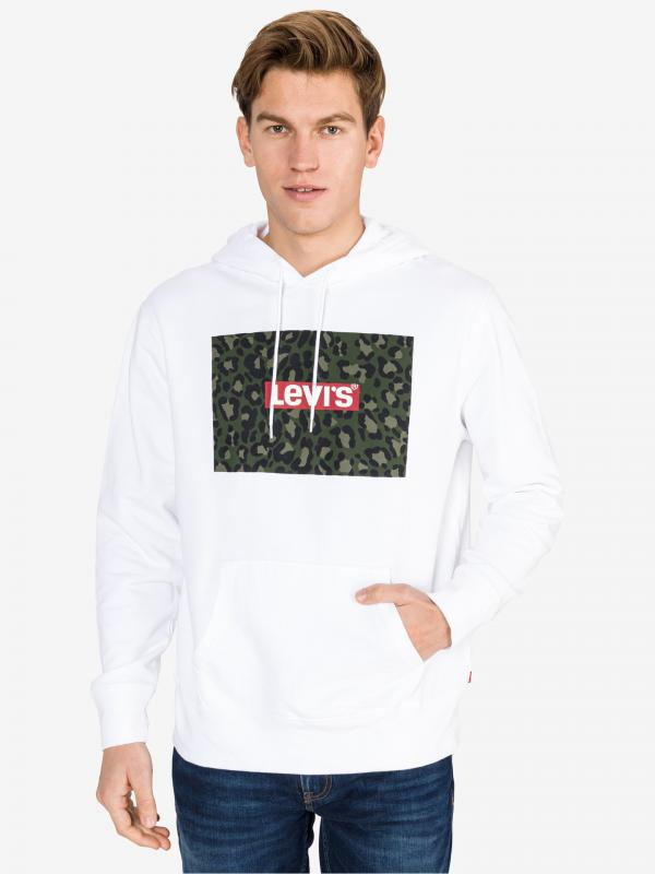 Graphic Po Mikina Levi's® Bílá