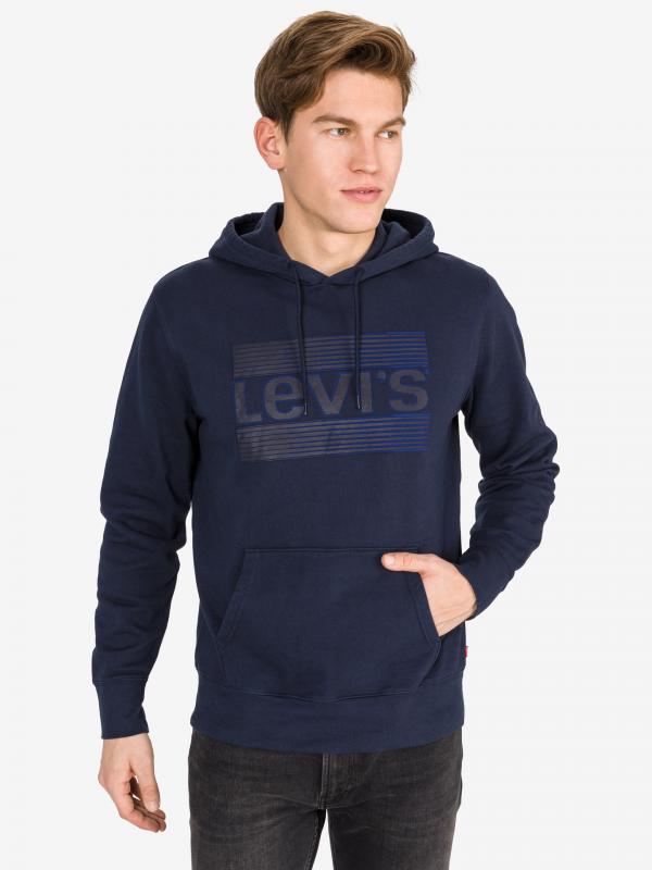 Graphic Mikina Levi's® Modrá