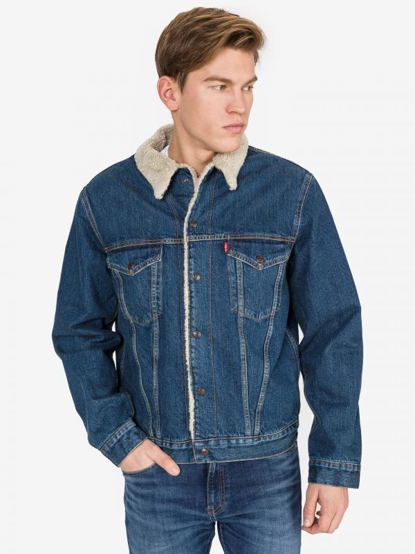 Levi's® Vintage Clothing 1967 Type III Bunda Levi's® Modrá