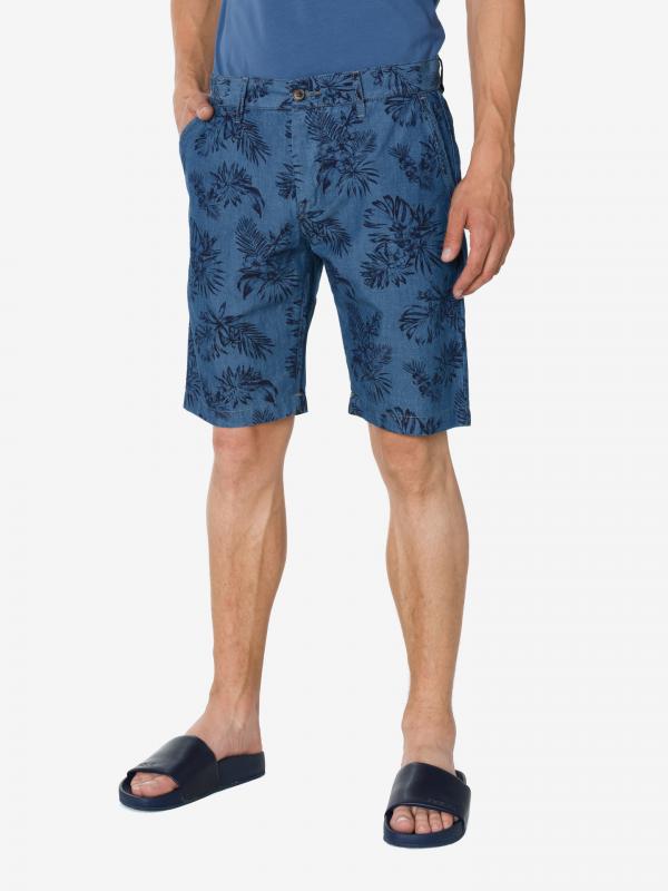 James Kraťasy Pepe Jeans Modrá