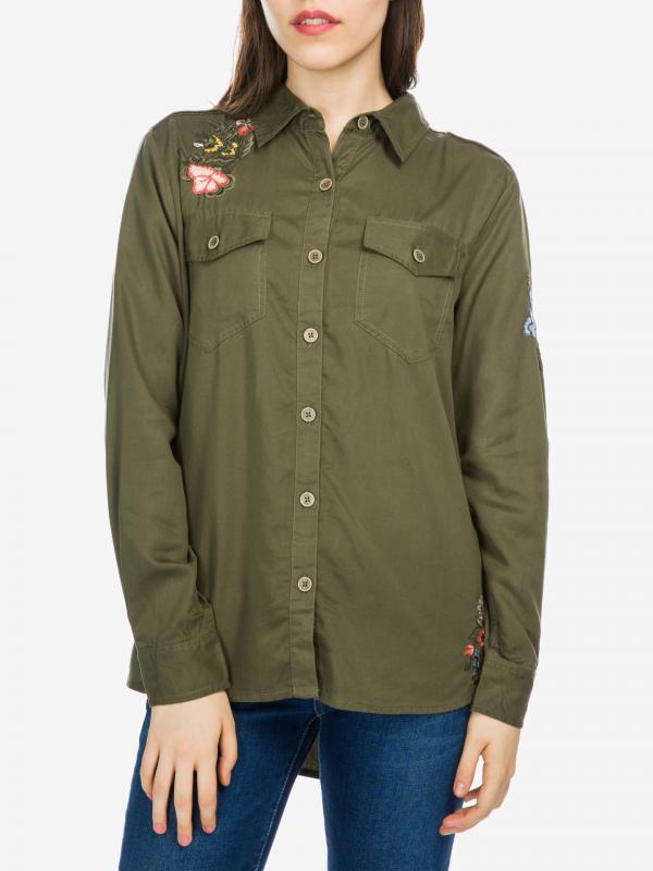 Magdas Košile Pepe Jeans Zelená