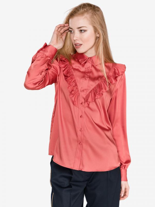 Sybyl Halenka Pepe Jeans Červená