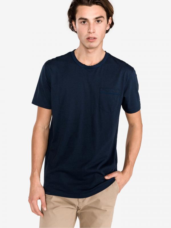 Wharton Triko Pepe Jeans Modrá