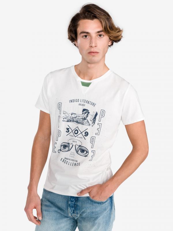 Ivor Triko Pepe Jeans Bílá