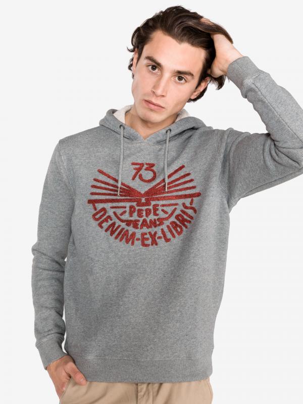 Bernard Mikina Pepe Jeans Šedá