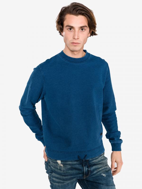 Ethel Mikina Pepe Jeans Modrá