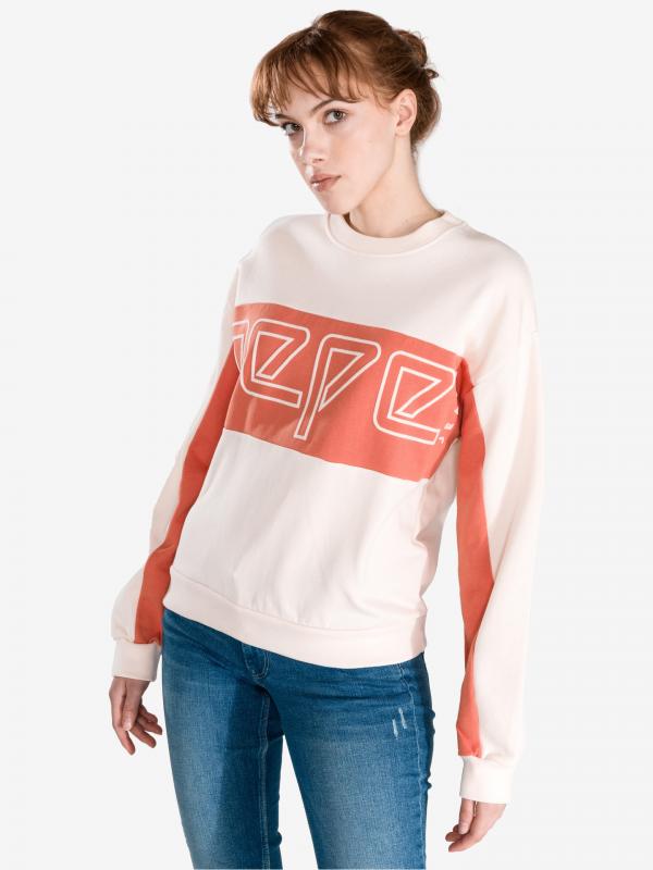 Gracy Mikina Pepe Jeans Béžová