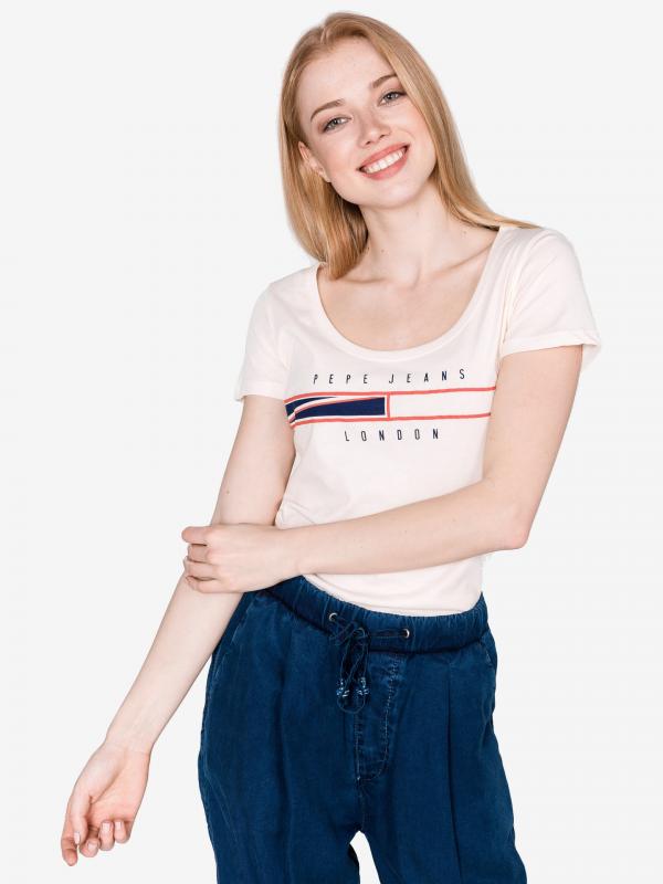 Susana Triko Pepe Jeans Béžová
