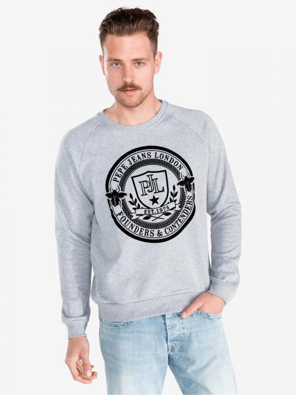 Gaby M Mikina Pepe Jeans Šedá