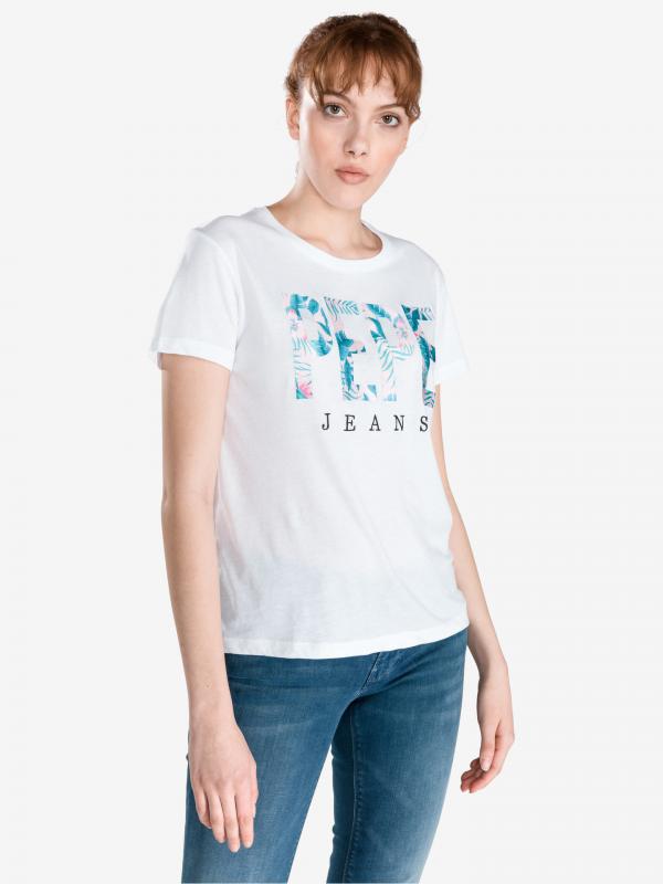 Maria Triko Pepe Jeans Bílá