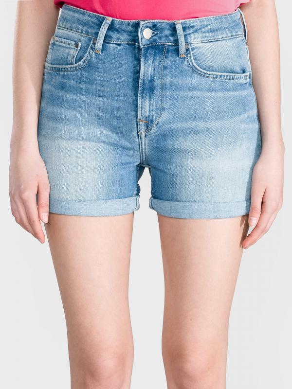 Mary Šortky Pepe Jeans Modrá