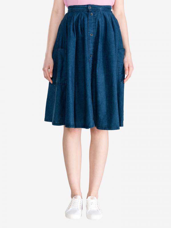 Layla Sukně Pepe Jeans Modrá