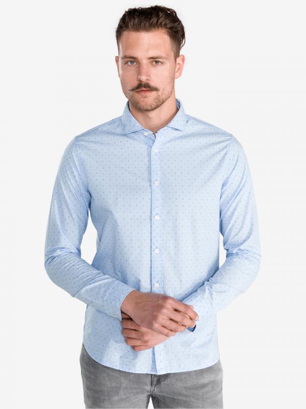 Derek Košile Pepe Jeans Modrá