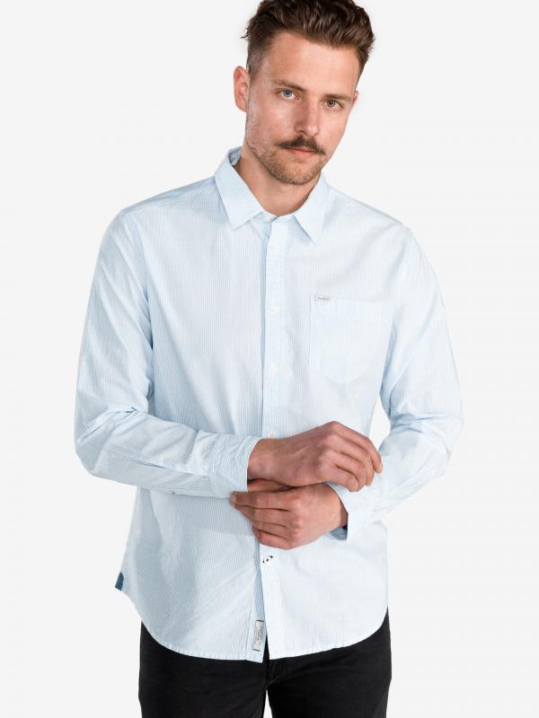 Roger Košile Pepe Jeans Modrá