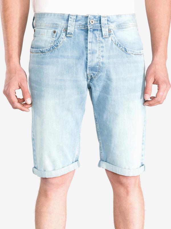 Cash Kraťasy Pepe Jeans Modrá