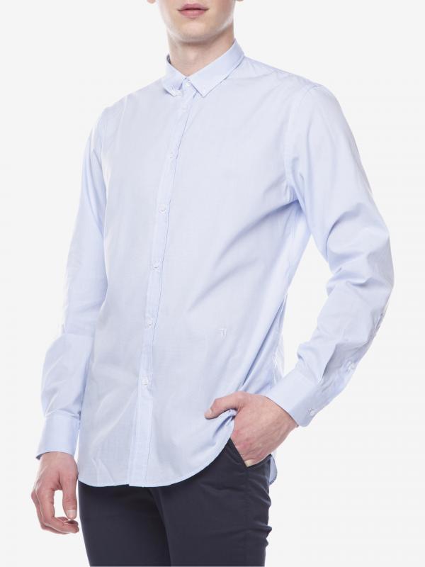 Košile Trussardi Jeans Modrá