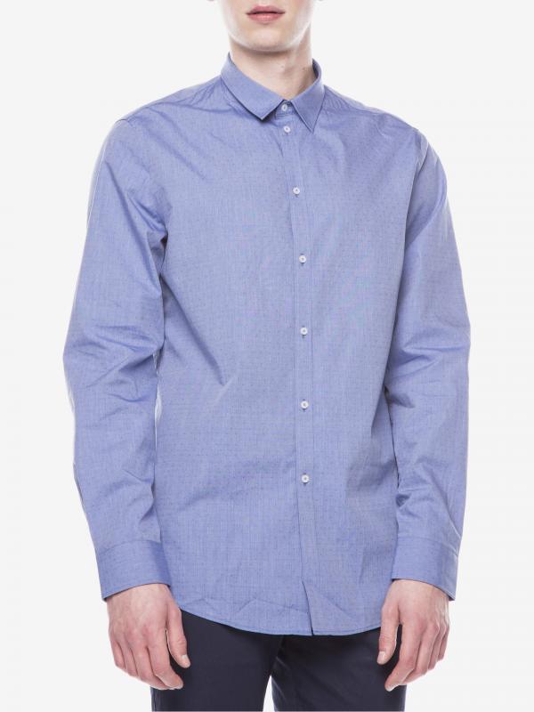 Košile Trussardi Jeans Modrá