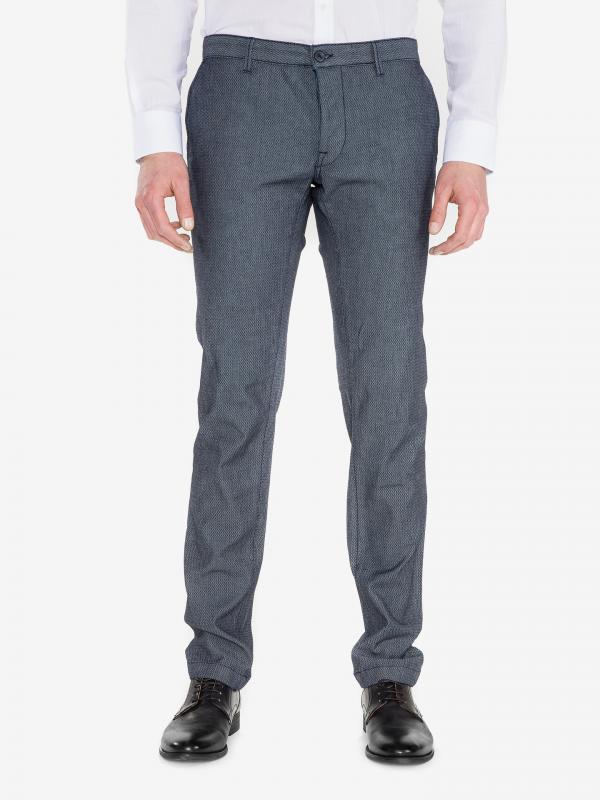 Kalhoty Trussardi Jeans Modrá