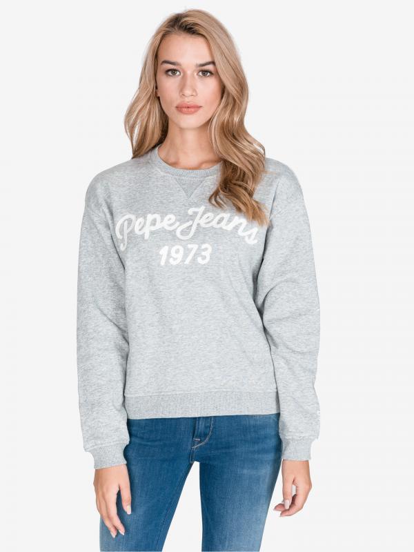 Nanete Mikina Pepe Jeans Šedá