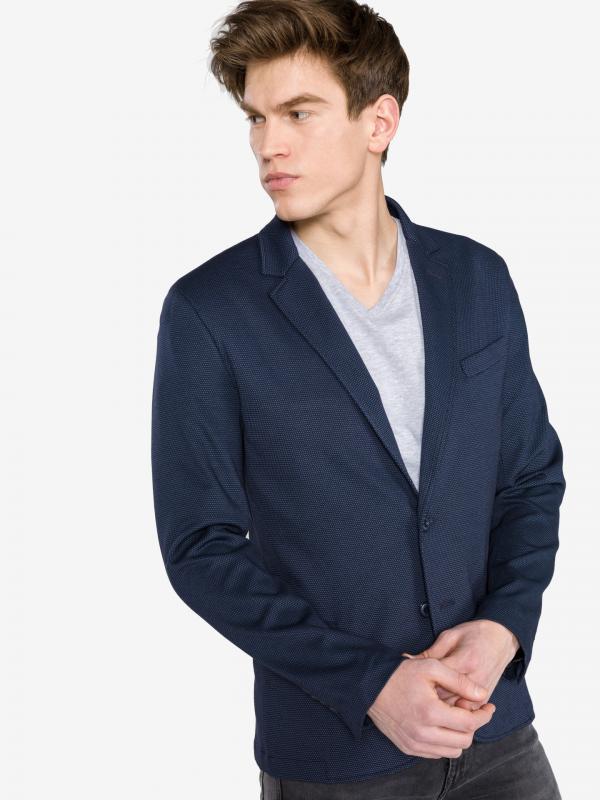 Sako Trussardi Jeans Modrá