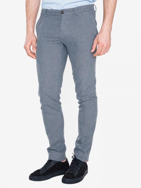 Kalhoty Trussardi Jeans Modrá