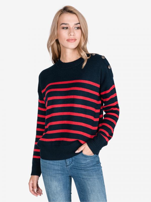 Bretona Svetr Pepe Jeans Červená