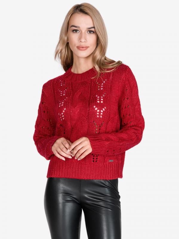 Candela Svetr Pepe Jeans Červená