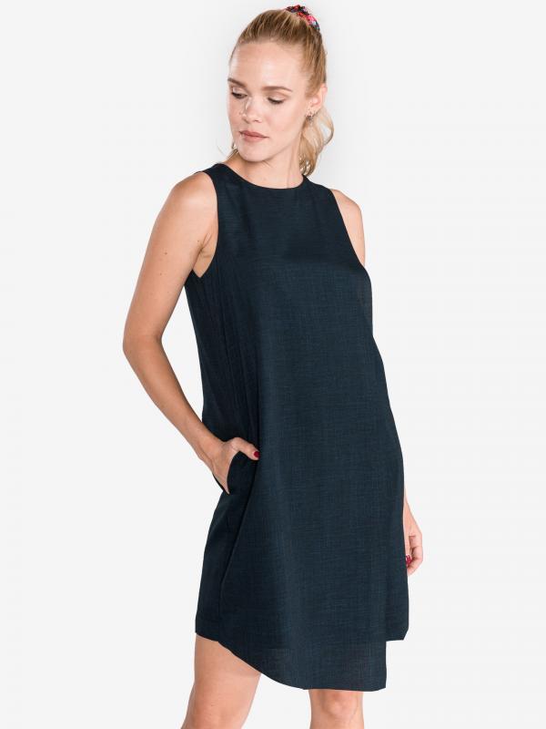 Šaty Trussardi Jeans Modrá