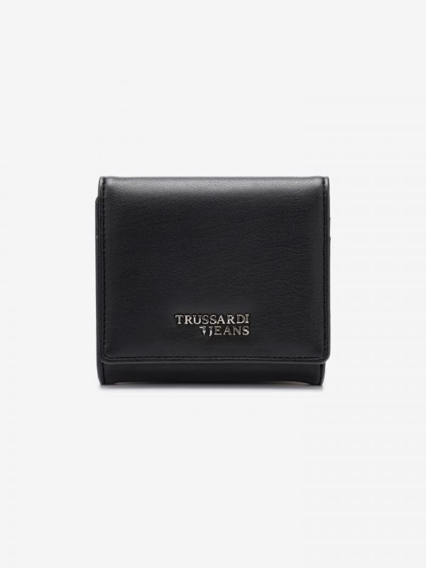 Peněženka Trussardi Jeans Černá