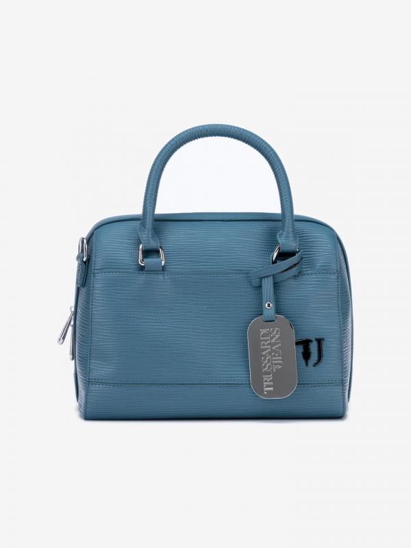 T-Easy City Small Kabelka Trussardi Jeans Modrá