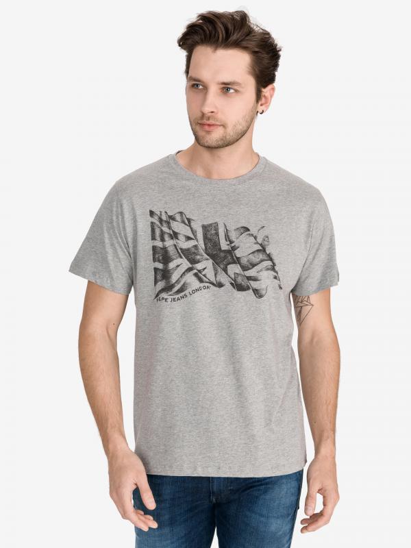 Betrand Triko Pepe Jeans Šedá