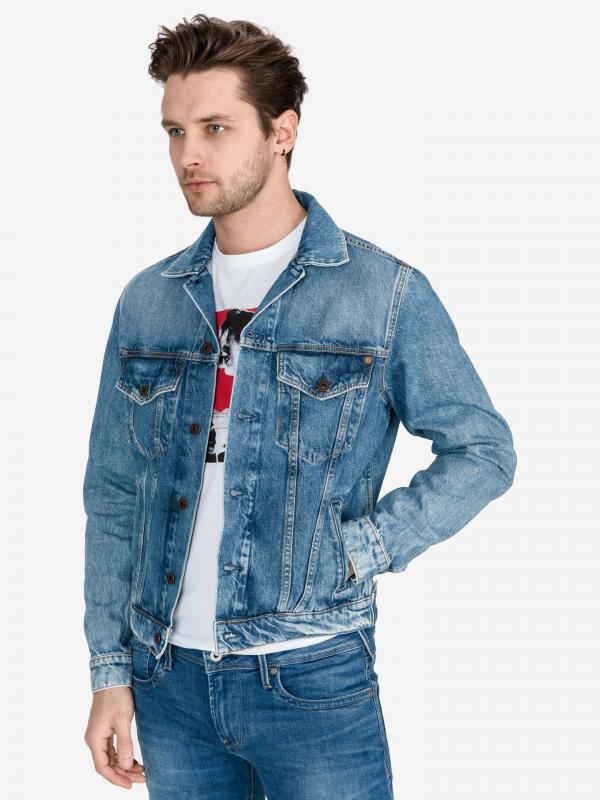Pinner Bunda Pepe Jeans Modrá