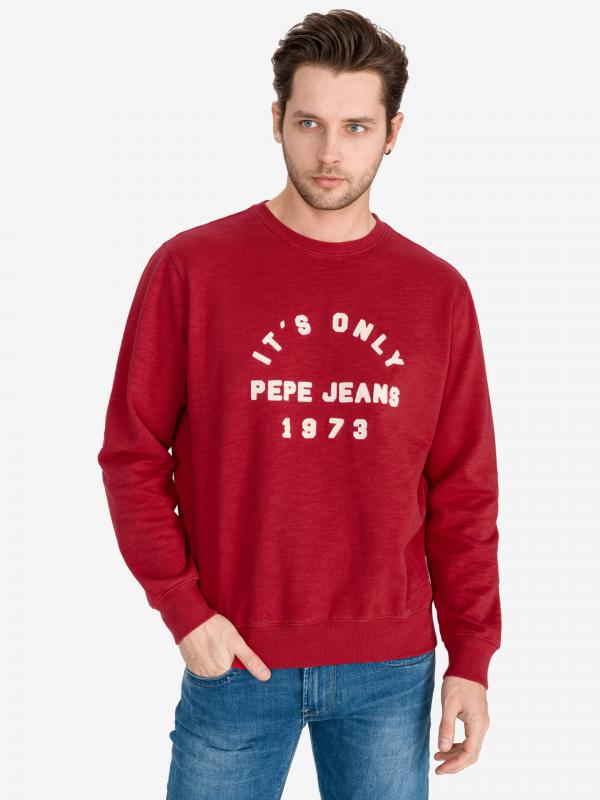 Arnold Mikina Pepe Jeans Červená