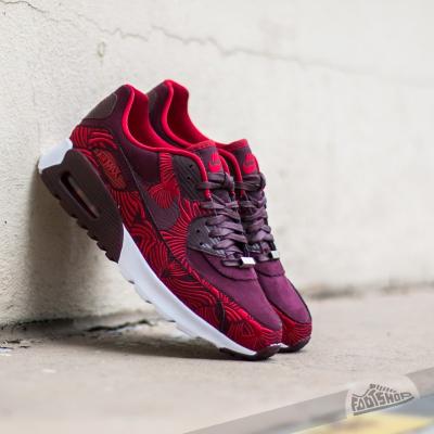 W Air Max 90 Ultra LOTC QS Night Maroon/ Nigt Maroon-Gym Red