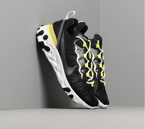 Nike W React Element 55 Se Black/ White-Lemon Venom