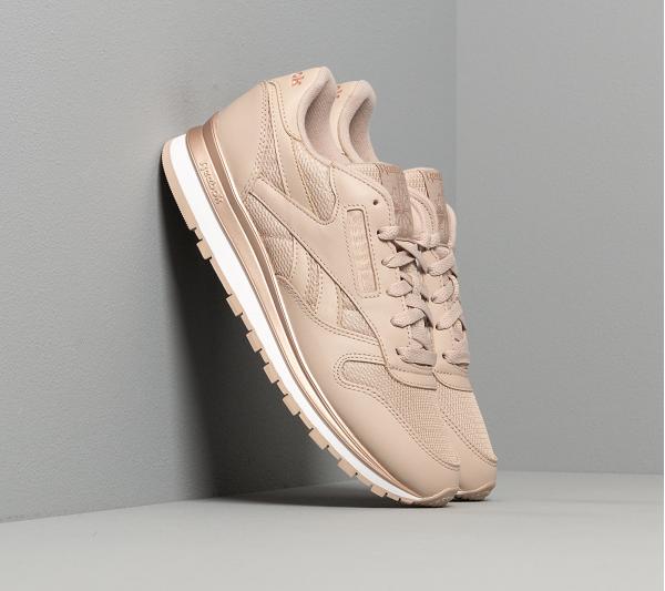 Reebok Classic Leather Modern Beige/ Rose Gold/ White
