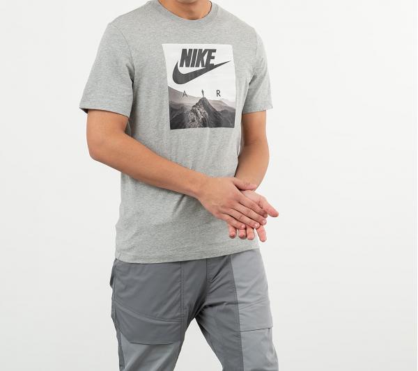 Nike Sportswear Nike Air Photo Tee Dark Grey Heather