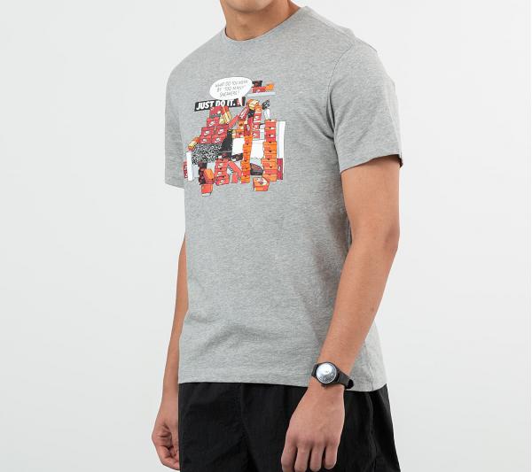 Nike Sportswear Snkr Cltr 7 Tee Dark Grey Heather