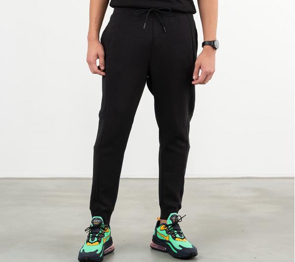 Nike Sportswear Nike Air Fleece Pants Black/ Black/ Black/ University Red