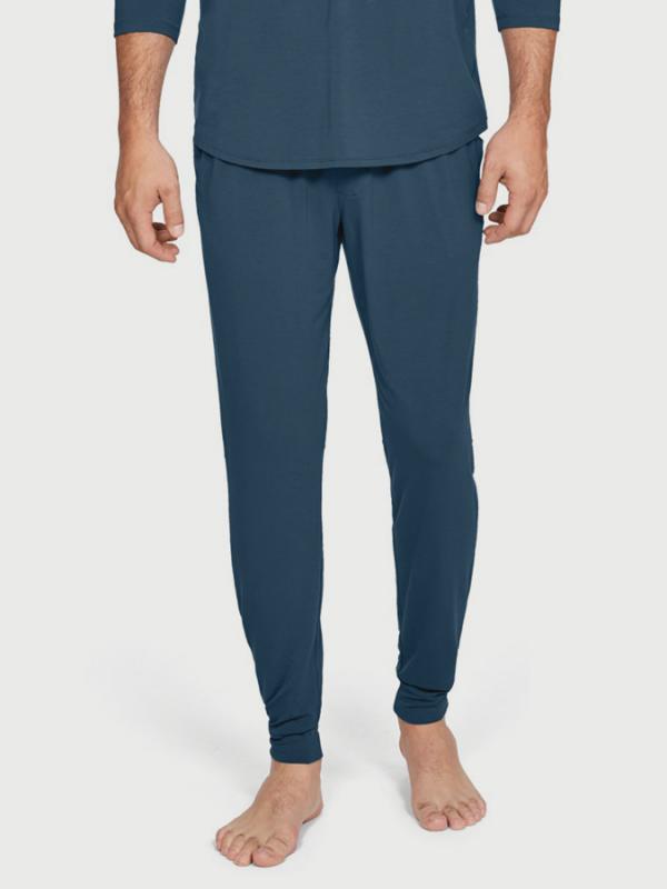 Tepláky Under Armour Recovery Sleepwear Elite Jogger Modrá