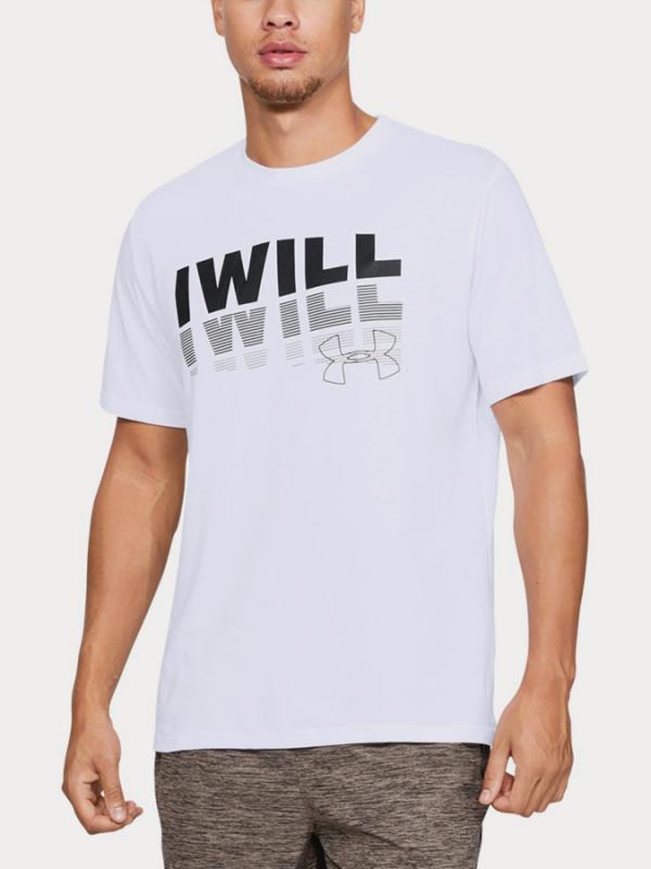 Tričko Under Armour I Will 2.0 Ss Bílá
