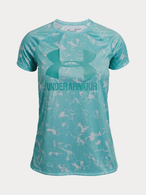 Tričko Under Armour Big Logo Tee Novelty Ss Zelená