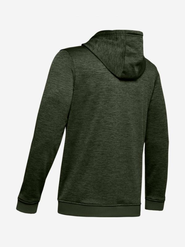 Mikina Under Armour Fleece 1/2 Zip Hoodie-Grn Zelená