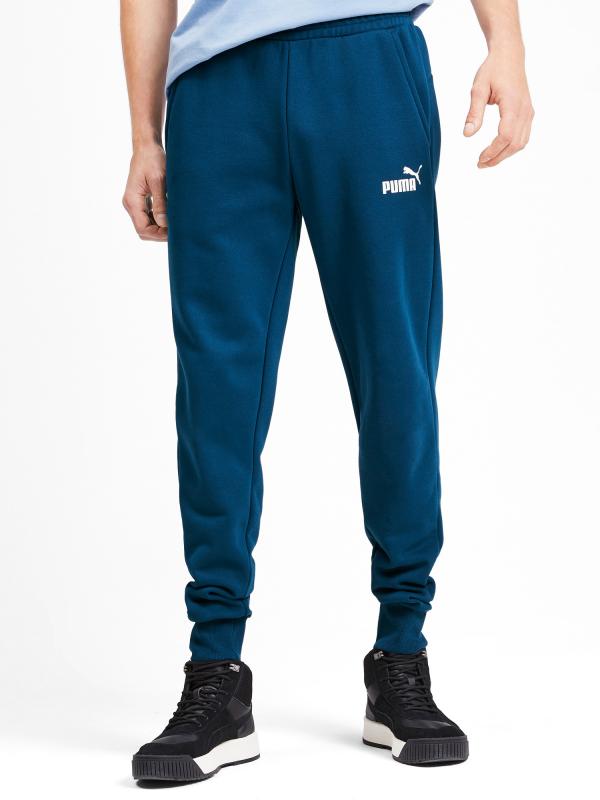 Tepláky Puma Essentials Fleece Pants Modrá