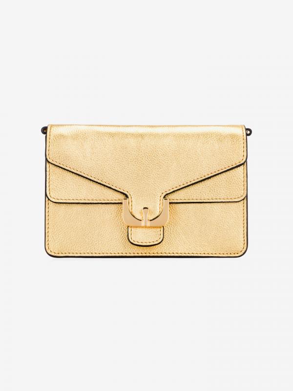 Ambrine Cross body bag Coccinelle Zlatá