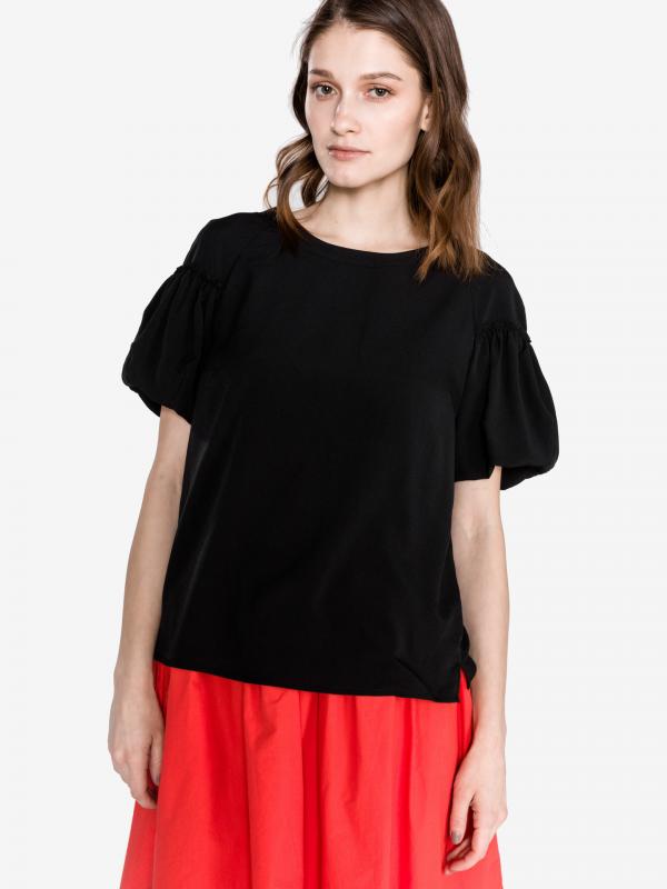 Crepe Halenka French Connection Černá